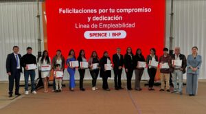 OTIC PROFORMA estuvo presente en ceremonia de certificación de curso en Sierra Gorda